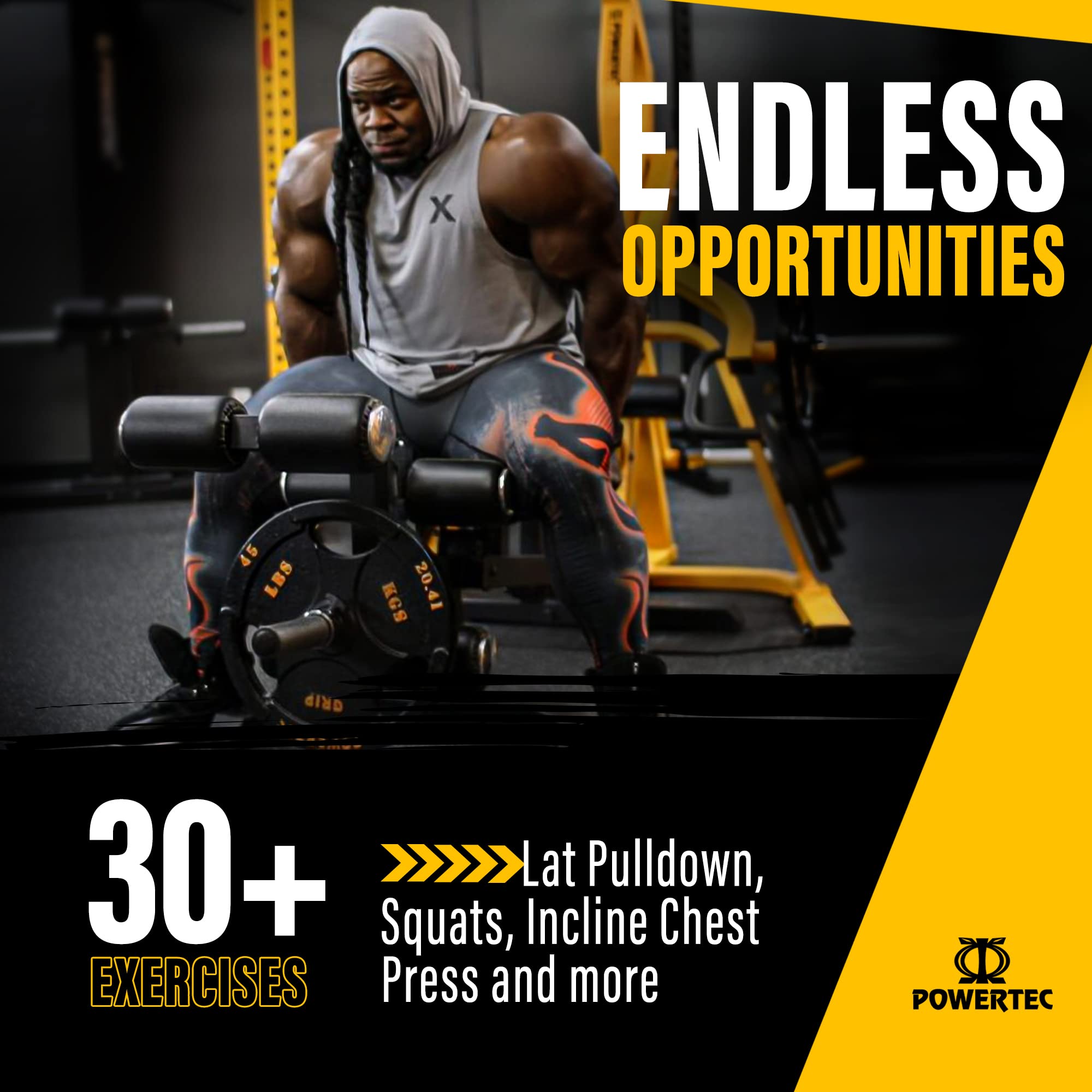 POWERTEC トレーニングベンチ Amazon.co.jp: Powertec Fitness Workbench LeverGym - ワーク